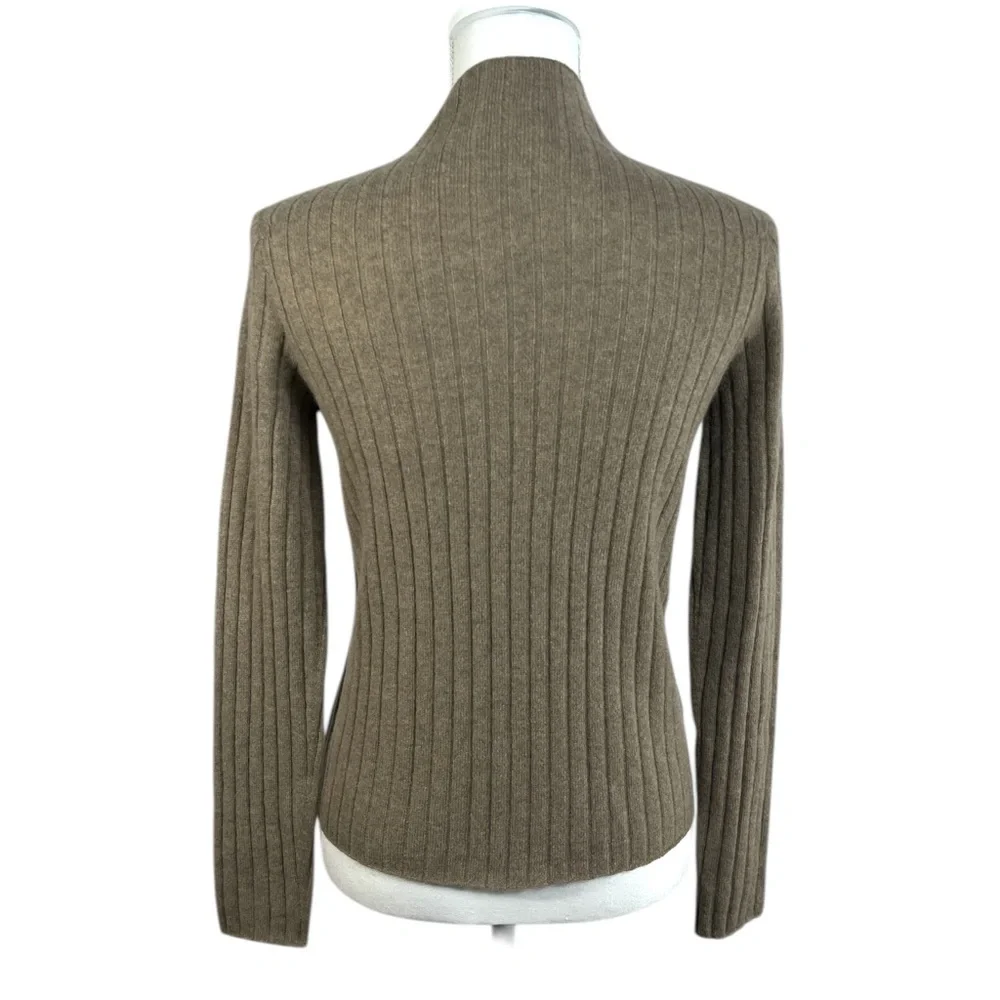 Goelia 1995 100% Cashmere Seamless Mock Neck Women Sweater Size XS/ US 2